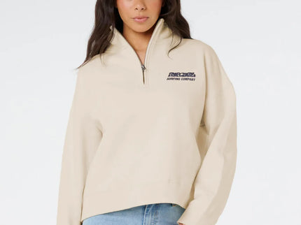 Surf Puff 1/4 Zip - Natural