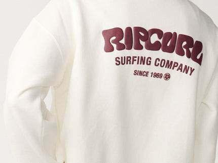 Surf Puff 1/4 Zip - Bone  Sweat van Rip Curl | SHAKA