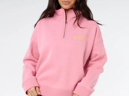 Surf Puff Heritage Hood - Pink/Orange