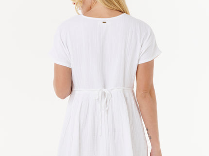Premium Surf S/S Dress - White