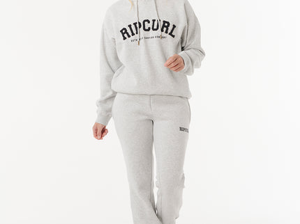 Varsity Hoodie - Grey Marl/Black