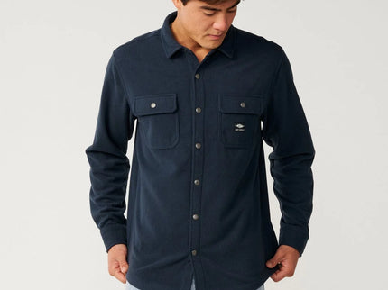 Sessions Polar Fleece Shirt - Dark Navy