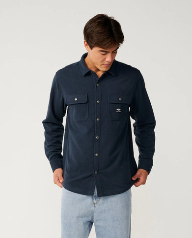 Sessions Polar Fleece Shirt - Dark Navy
