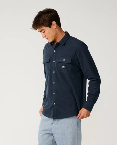 Sessions Polar Fleece Shirt - Dark Navy