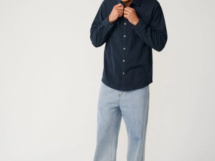 Sessions Polar Fleece Shirt - Dark Navy