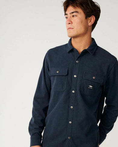 Sessions Polar Fleece Shirt - Dark Navy
