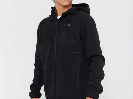 Departed Polar Fleece Zip Thru - Black