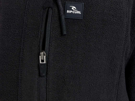 Departed Polar Fleece Zip Thru - Black