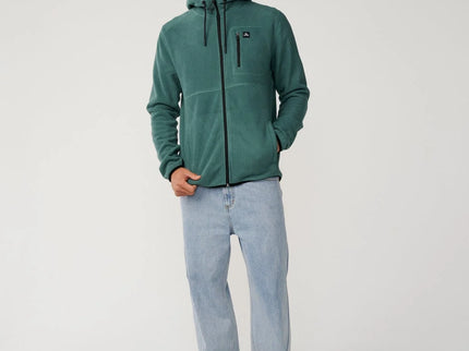 Departed Polar Fleece Zip Thru - Muted Green