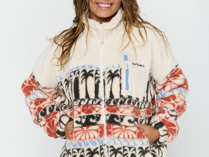 Oceanic Zip-Thru Polar Fleece - Beige