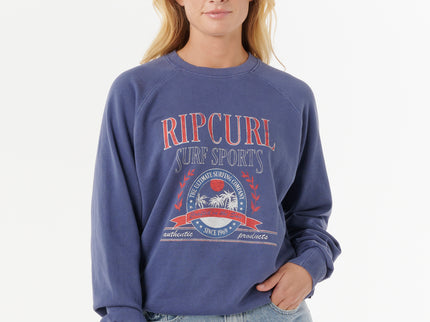 Surf Dept. Relaxed Raglan Crew - Navy