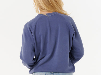 Surf Dept. Relaxed Raglan Crew - Navy