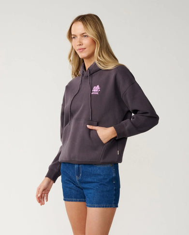 Surf Puff Relaxed Hood P/p - Nine Iron