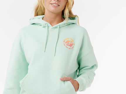 Surf Puff Heritage Hood P/P - Light Aqua