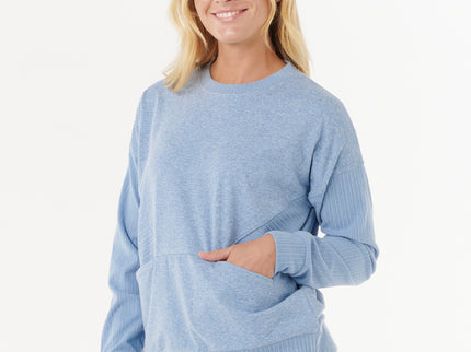 Cosy Fleece - Blue Marle