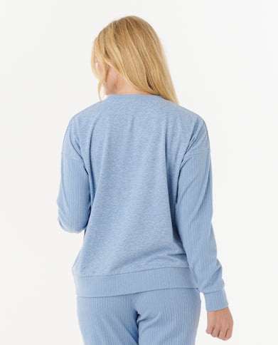 Cosy Fleece - Blue Marle