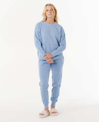 Cosy Fleece - Blue Marle