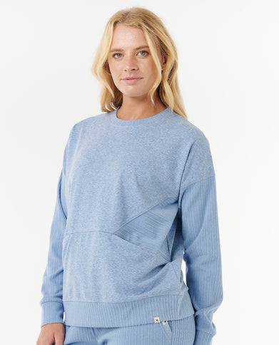 Cosy Fleece - Blue Marle