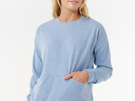 Cosy Fleece - Blue Marle