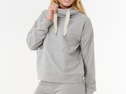 Cosy Hoodie - Grey Marle