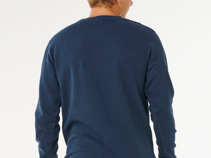 Pacific Rinse Patch Crew - Dark Navy