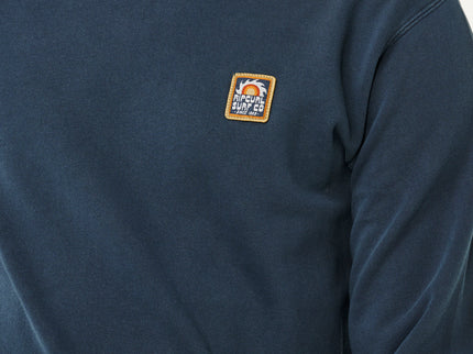 Pacific Rinse Patch Crew - Dark Navy