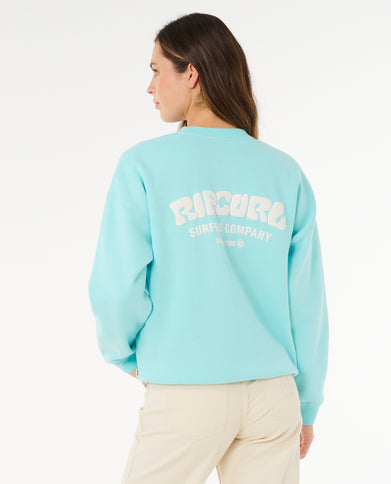 Surf Puff Inspired Crew - Light SEA Blue