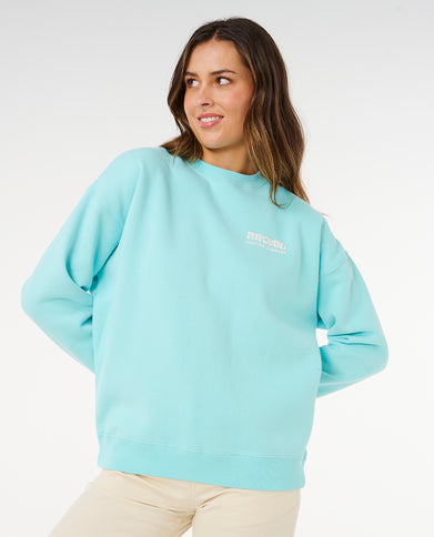 Surf Puff Inspired Crew - Light SEA Blue