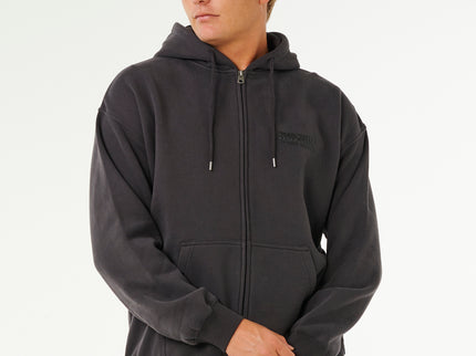Surf Puff ZIP Thru - Washed Black
