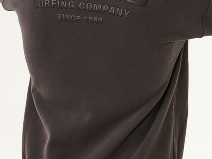 Surf Puff ZIP Thru - Washed Black