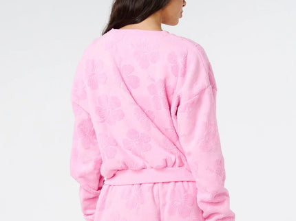Paradise Terry Crew - Pink  Sweat van Rip Curl | SHAKA