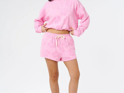 Paradise Terry Crew - Pink  Sweat van Rip Curl | SHAKA