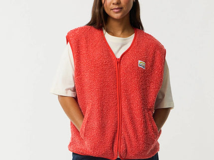 Every Day Polar Vest - Red