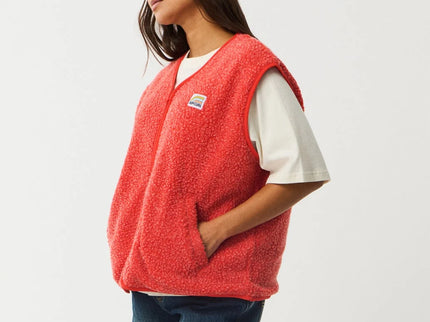 Every Day Polar Vest - Red