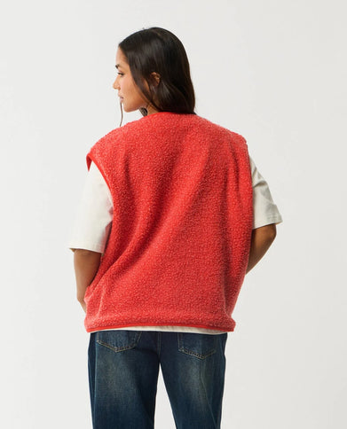 Every Day Polar Vest - Red
