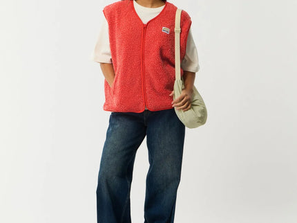 Every Day Polar Vest - Red