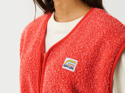 Every Day Polar Vest - Red