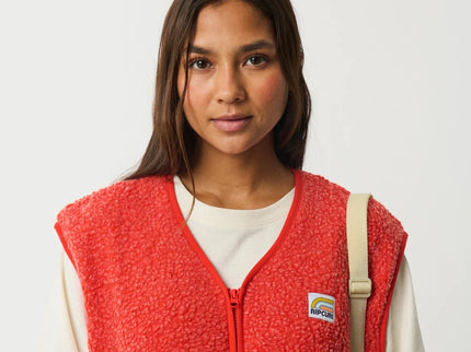 Every Day Polar Vest - Red