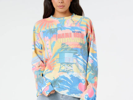 Surf Side Relaxed Crew - Multico  Sweat van Rip Curl | SHAKA