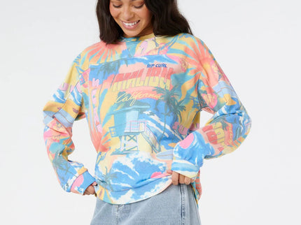 Surf Side Relaxed Crew - Multico  Sweat van Rip Curl | SHAKA