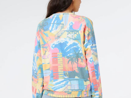 Surf Side Relaxed Crew - Multico  Sweat van Rip Curl | SHAKA