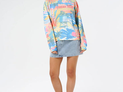 Surf Side Relaxed Crew - Multico  Sweat van Rip Curl | SHAKA