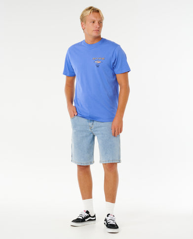 Fade OUT Icon TEE - Blue Haze