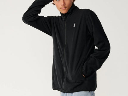 S-Series Polar Zip Thru Crew - Black