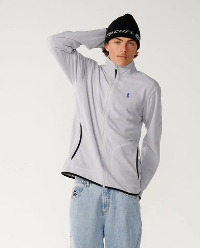 S-Series Polar Zip Thru Crew - Storm Grey