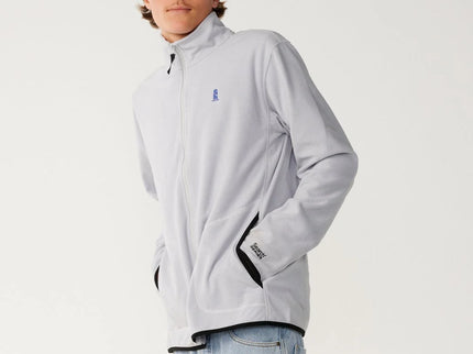 S-Series Polar Zip Thru Crew - Storm Grey