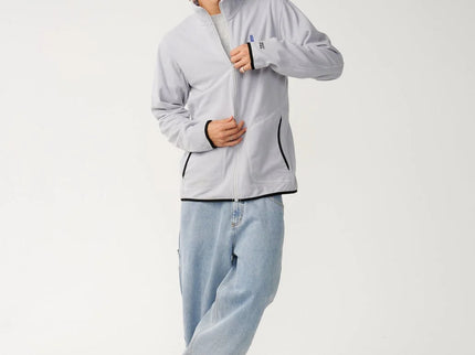 S-Series Polar Zip Thru Crew - Storm Grey