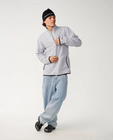 S-Series Polar Zip Thru Crew - Storm Grey
