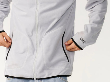 S-Series Polar Zip Thru Crew - Storm Grey