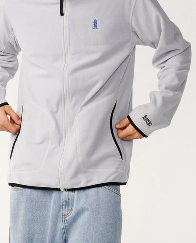 S-Series Polar Zip Thru Crew - Storm Grey